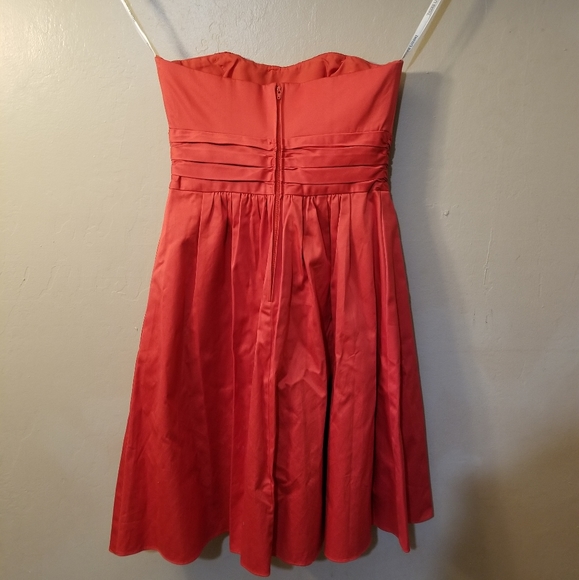 David's Bridal strapless dress - Picture 2 of 2